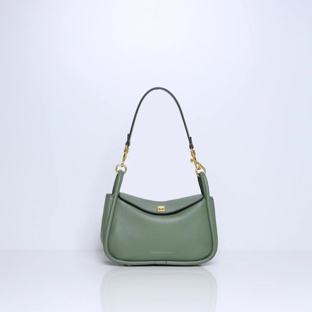 EUC Smaak Amsterdam Cliff shoulder/crossbody bag in pistachio / pistache